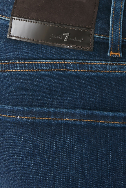 بنطال جينز معالج مطاطي بمقاس واحد وإصدار خاص